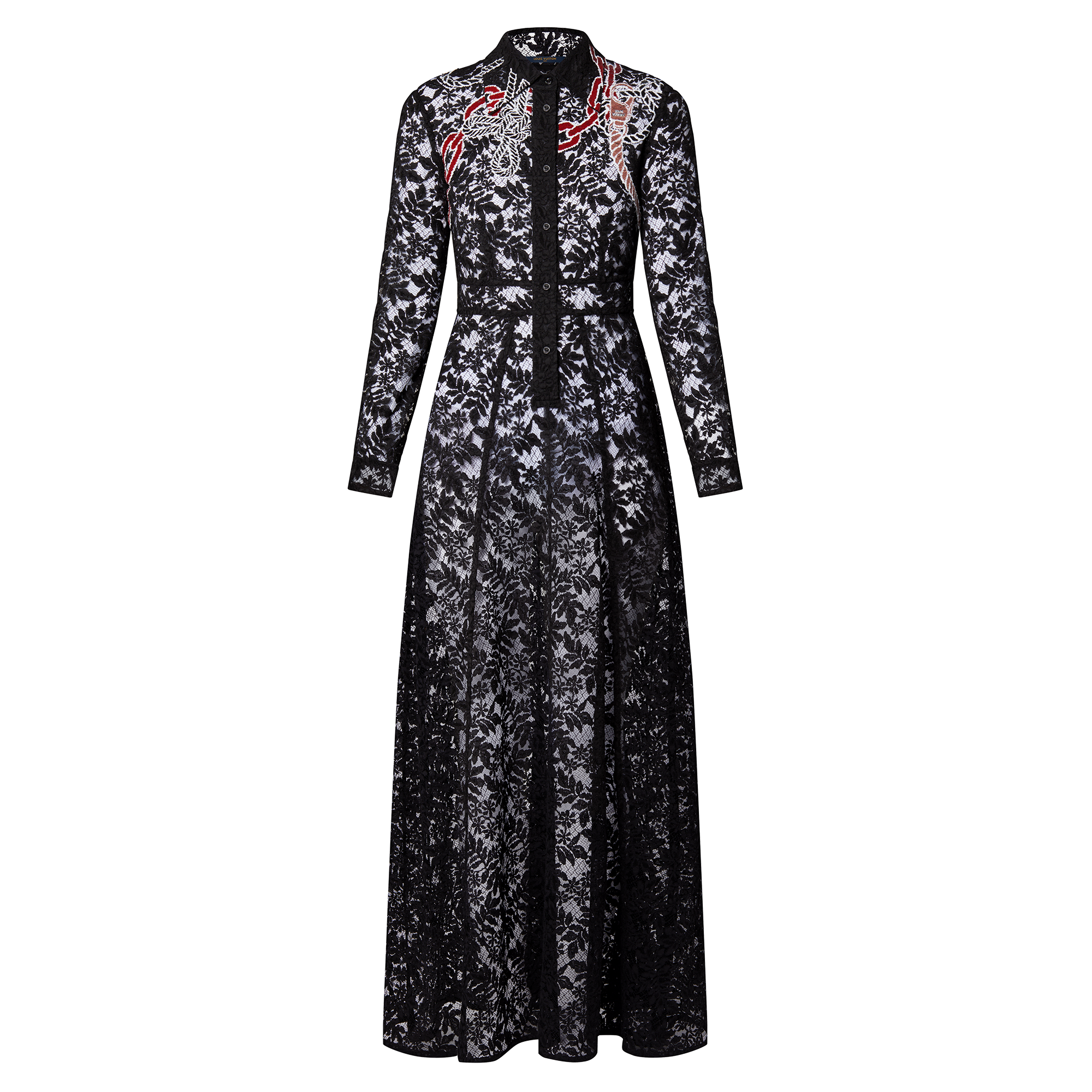 Robe motif chaine hot sale